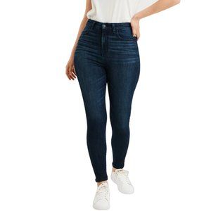 American Eagle Dark Wash Curvy Highest Rise Jeggings Extra Short